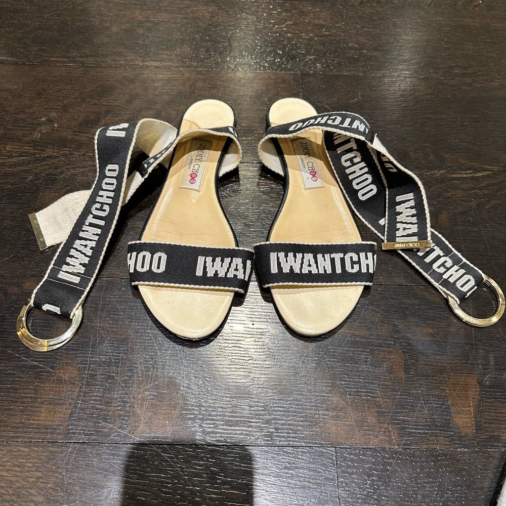 Jimmy Choo Wrap Sandals
